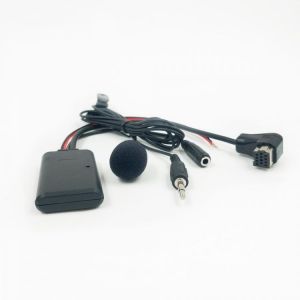 Biurlink 300CM Car Bluetooth Audio AUX Cable Microphone Handsfree MIC Adapter For Pioneer P99 P01 CD DVD Headunit