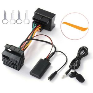 Bluetooth Aux-In Audio Cable Harness Adapter Car Radio Audio Music Device Harness Wire For Ford Mondeo 5000C~ 6000CD