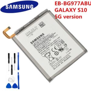 Samsung Original EB-BG977ABU Battery for Samsung GALAXY S10 5G Version S10 X Version Genuine Replacement Phone Battery 4500mAh