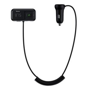 Baseus Car Fm Transmitter Bluetooth-compatible 5.0 Mp3 Player Radio modulator Adapter 3.1A USB Car Charger Handsfree Car Kit