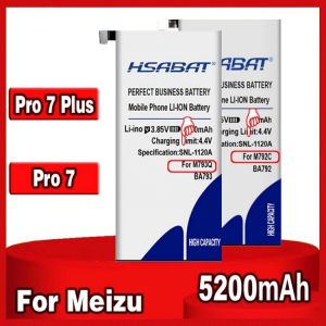 HSABAT BA793 BA792 5200mAh Battery for Meizu Pro 7 Plus / Pro 7 M793Q M793M M793H M792C M792C-L M792M-L M792Q M792Q-L