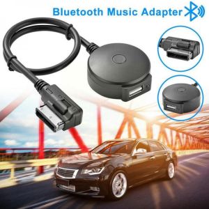 NEW Bluetooth Auxiliary Receiver Cable Adapter For Audi A4 A5 A6 Q5 Q7 Before 2010 Audio Media Input AMI AUX Interface V5I9
