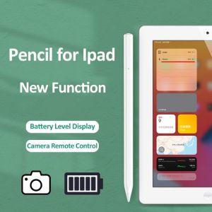 Uogic For iPad Pencil with Palm Rejection,Camera Shutter Stylus Pen for Apple Pencil 2 1 iPad Pen Pro 11 12.9 Mini 6 7 Air 3 4