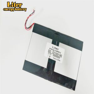 5 thread Tablet PC battery capacity 32100140 3.7V 5600MAH Universal Li-ion battery for tablet pc 9 inch 10 inch 11 inch