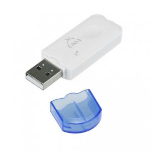 New USB Bluetooth 2.1 Receiver Audio Stereo Adapter With Microphone Wireless Handsfree Dongle Kit For Speaker Car Mp3 Player