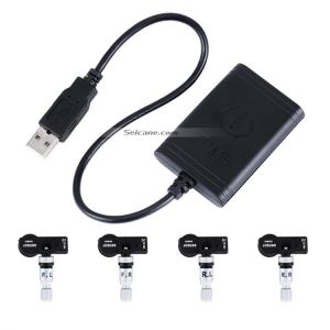 all in one place אביזרים Seicane Portable Car USB TPMS with 4 Internal Sensors for Android In Dash Navigation DVD TPMS Monitoring Auto Alarm
