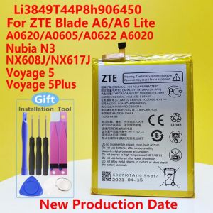 NEW Original 5000mAh Li3849T44P8h906450 Battery For ZTE Blade A6 A6020/ A6 Lite A0622 Smart Phone High quality battery