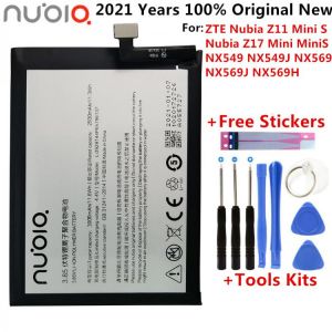 100% Original Li3929T44P6h796137 Battery For ZTE Nubia Z11miniS Z11 miniS NX549J Z17mini Z17 mini NX569H NX569J Battery 3000mAh