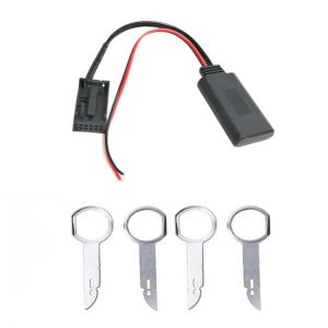 Car 6000Cd Wireless Bluetooth Module Music Adapter Aux Audio Cable For Ford Focus Mondeo
