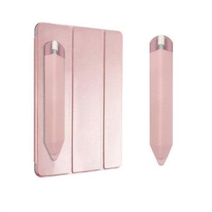 1PCs Adhesive Protective Case for Apple Pencil Sticky Holder Sleeve PU Bandage Cover Tablet Touch Pen Full Protective Pouch Bags