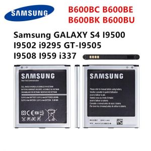 SAMSUNG Orginal B600BC B600BE B600BK B600BU 2600mAh Battery For Samsung GALAXY S4 I9500 I9502 i9295 GT-I9505 I9508 I959 i337 NFC