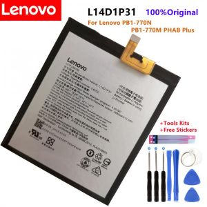 Original New High quality L14D1P31 3500mAh Battery For Lenovo PB1-770N PB1-770M PHAB Plus battery+ Tools