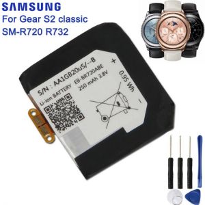 SAMSUNG Original Battery EB-BR720ABE For Samsung Gear S2 classic SM-R720 SM-R732 R720 R732 250mAh Replacement Authentic Battery