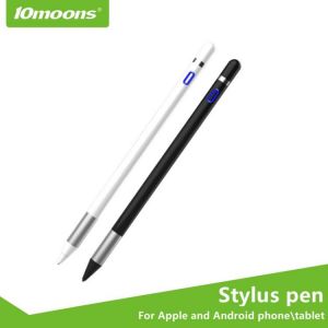 10moons Stylus Pen for Android Phone Tablet Capacitive Pen for Apple iPad Painting Pen with Magnetic cap