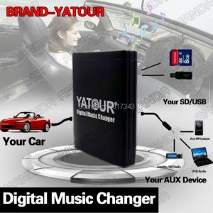 Car Adapter AUX MP3 SD USB Music CD Changer 6+6PIN Connector FOR Toyota Celica Corolla Verso Sequoia Sienna Previa Solara Tacoma