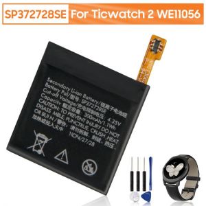 Original Replacement Watch Battery SP372728SE 372726 For Ticwatch2 Ticwatch1 WE11056 Ticwatch Express Genuine  Battery 300mAh
