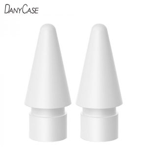 1/2PCS Replacement Tip & Magnetic Pencil Cap Compatible For Apple Pencil 1 2 High Sensitive Stylus Pen Spare Nib and Cap