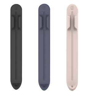 Pencil Case Capacitor Pen Silicone Holder Protective Anti-Lost Pen Magnetic Cover For Ipad 10 Apple Pencil 1 2 Stylus Pen Slot