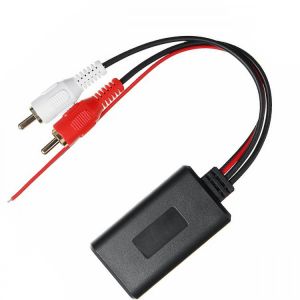 Audio Input Wireless Cable Universal Car for Stereo bluetooth Wireless Connection Adapter with 2 RCA AUX IN Music for Truck Auto