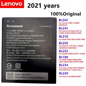 BL243 BL210 BL259 BL242 Battery For lenovo K3 K30-W K30-T A6000 A3860 A3580 A3900 A6010 A6010 Plus Batterie Bateria Accumulator
