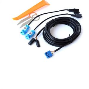 3G MMI Bluetooth-compatible Adapter Dual  Microphone with Wiring For Audi A3