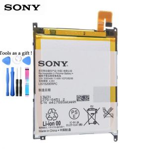SONY 100% Original LIS1520ERPC 3000mAh Battery For SONY XL39h Xperia Z Ultra C6802 Togari L4 ZU C6833 High quality battery