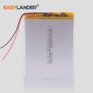 5000 mAh tablet pc battery  Li-Po Rechargeable Batteries  357090 3.7v high capacity FOR KUBI U25GT Digma Plane 7700T 4G PS1127PL