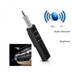 3.5MM jack Bluetooth-compatible Car Kit Hands free Music Audio Receiver Adapter Auto AUX Kit for Speaker Headphone Aux