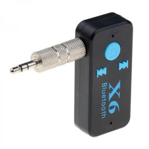 Mini Car Bluetooth Receiver Adapter Wireless 3.5MM A2DP AUX Bluetooth Audio Music Receiver with TF Card Reader for Car Speaker