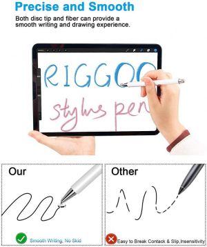 Active Stylus Digital Pen for Touch Screens,Compatible for iPhone 6/7/8/X/Xr/11/12 iPad Android Samsung Phone &Tablets, for Dr