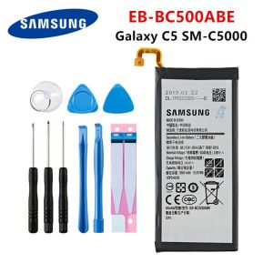 SAMSUNG Orginal EB-BC500ABE 2600mAh Battery For Samsung Galaxy C5 SM-C5000 Mobile Phone +Tools