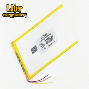 3 line 3.7V,6000mAH,[3280150] PLIB ( polymer lithium ion battery ) Li-ion battery for tablet pc,GPS,mp3,mp4,cell phone,speaker