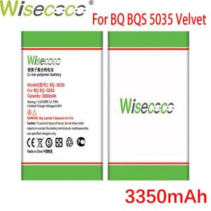 Wisecoco BQ5035 3350mAh Battery For BQ BQS 5035 Velvet 5020 5065 Choice Phone Battery Replacement + Tracking Number