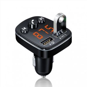 NEW Car Wireless 5.0 MP3 Player Wireless Handsfree Audio Receiver Auto FM Modulator USB Fast Charger Car Kit FM Transmitter