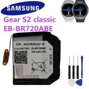 SAMSUNG Original Battery EB-BR720ABE For Samsung Gear S2 classic SM-R720 SM-R732 R720 R732 250mAh Replacement Authentic Battery