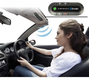 Mini sun Visor Bluetooth Car Kit Handsfree Speaker Phone Support Bluetooth 4.1 EDR Wireless Car Kit Hands Free Call speakerphone