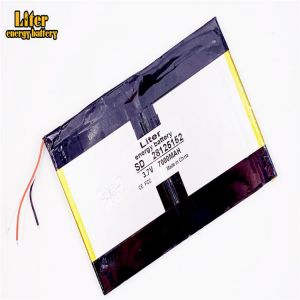3 line Polymer rechargeable batteries 28125152 3.7V 7000MAH Tablet PC general battery ,X98 Perfect quality