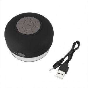 Mini Wireless Speaker Portable Waterproof Shower Speaker for phone MP3 Receiver Hand Free Car SpeakerWhite