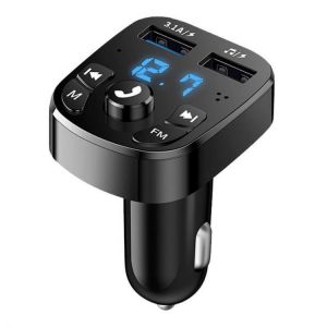 Car Auto FM Transmitter Bluetooth Wireless Car kit Handfree Dual USB Car Charger 2.1A MP3 Music TF Card U disk AUX Player
