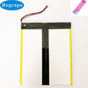 New 3.7V 6600mAh Tablet PC Battery For Irbis TW77 Accumulator 5 Wire Plug