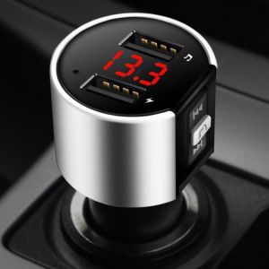 Bluetooth 4.2 Handsfree Wireless Bluetooth FM Transmitter FM Modulator LED MP3 Player USB Charger 3.4A Hands Free  Car Kit