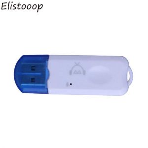 Mini Bluetooth-compatible Music Receiver Wireless Handfree Car Kit Audio USB  Stereo Receiver Adapter Built in Mic For Headphone