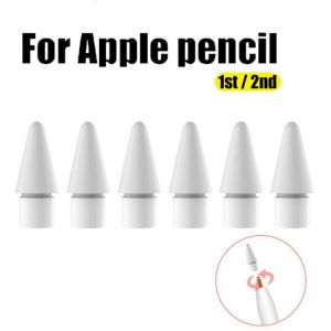 1-8PCS Spare Nib Replacement Tip Compatible For Apple Pencil 1st Generation High Sensitive Stylus Pen Spare Nib For I Pencil 1 2
