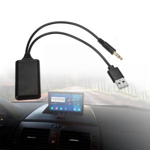 1pcs Bluetooth Radio Cable Adapter Universal Car Aux Bluetooth Music Audio Receiver Car Charger Adapter For BMW E90 E91 E92 W8V7
