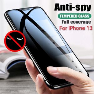 AAA+++ Anti Spy Privacy Tempered Glass Film For iPhone 13 Mini Pro Max Full Cover Screen Protector Prevent Peek