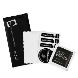 10pcs  New Wet Wipes Dust Paper Cleaning Cloth Paste Film Tool Set For Tempered Glass Phone Screen Camera Lens LCD Screens