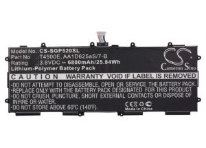 Cameron Sino 6800mAh Battery AA1D625aS/7-B, T4500E for Samsung Galaxy Tab 3 10.1, GT-P5200, GT-P5210, GT-P5220