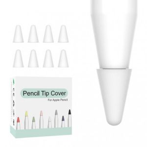 Silicone Pen Tip Protective Cover For Apple Pencil 1/2 Simple Installation Non-slip Soft Silicone Case
