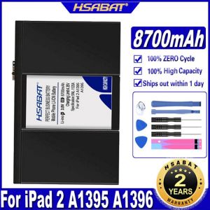 HSABAT A1395 8700mAh Battery For iPad 2 A1395 A1396 A1397 A1376 A1316 Batteries