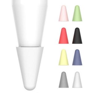 8pcs Silicone Replacement Tip Case for Pencil 1 2 Touchscreen Stylus Pen Case Nib Protective Cover Skin for Pencil
